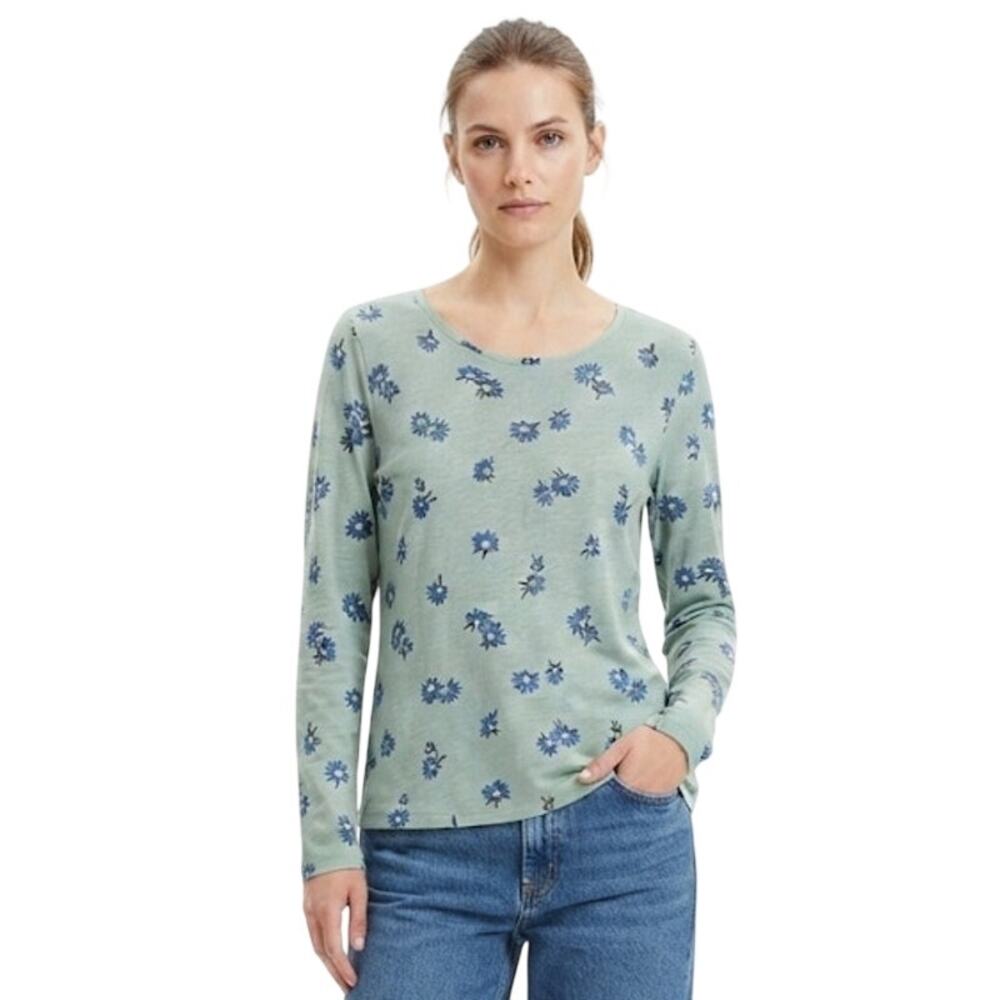 Sonoma Tee Shirt Top Floral Cotton Plus Size 2X